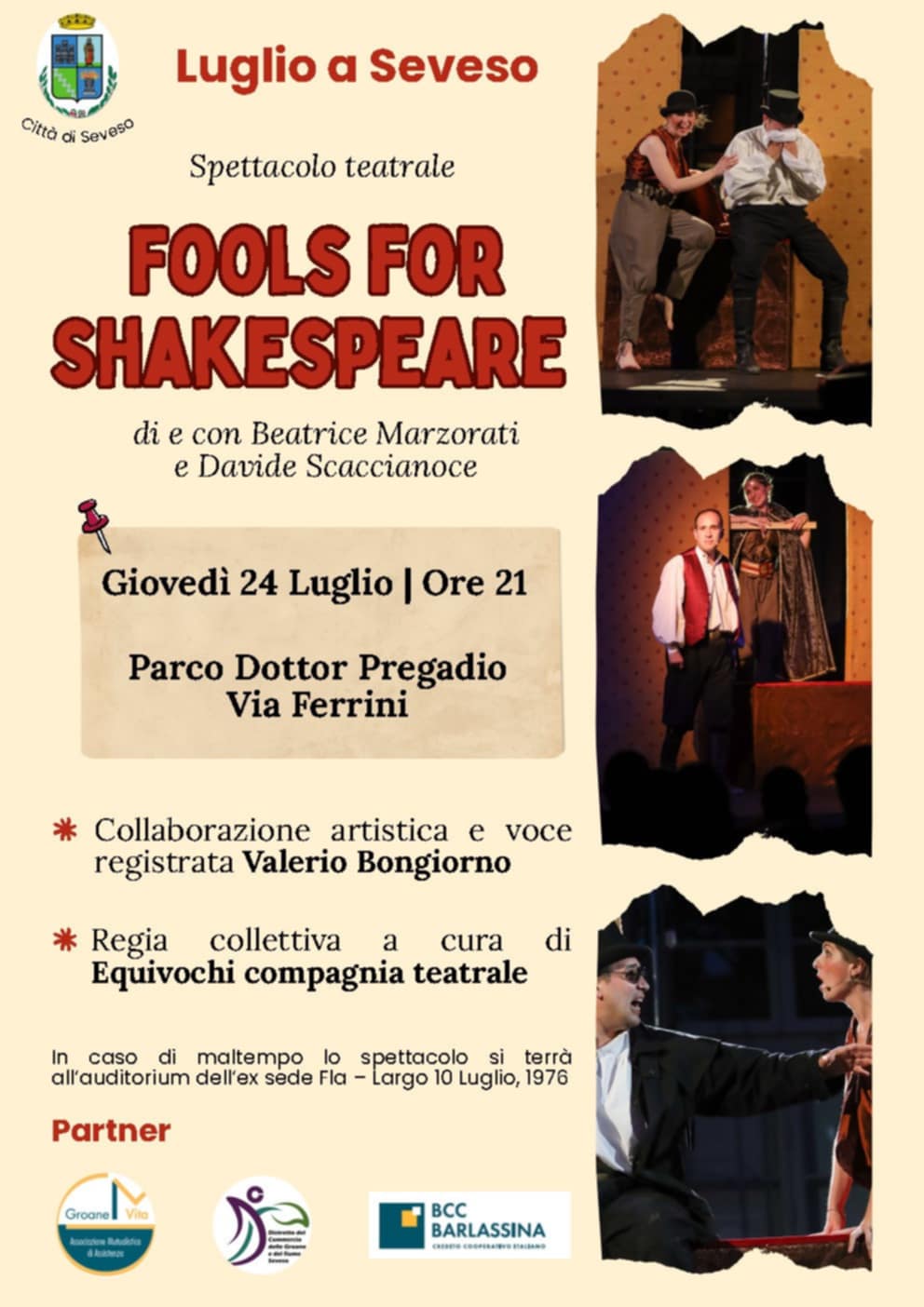 il programma dell'evento